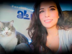Yoda Tells Alinity's Cat Milo Through The Force To Bite Her (ASMR)