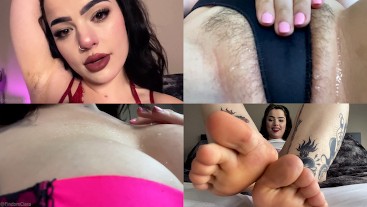 Cruel Hairy Giantess Sweat Slavery POV (FULL) | Modelhub.com