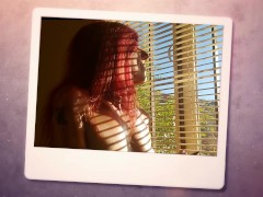 Smoking Cigarette on a Sunny Afternoon