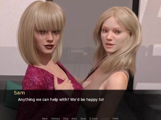 erotic talk, big boobs, gameplay, 3d
