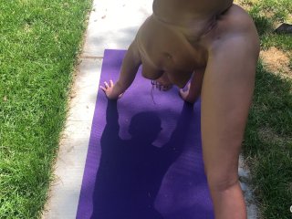 Naked Yoga - Look Directly Into MyHoles!