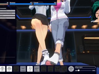 3D HENTAI_Two Girls JerkOff Your Dick POV