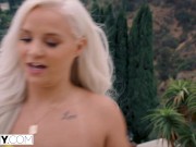 Preview 1 of TUSHY -  Petite Blonde Needs Her Ass Eaten Now
