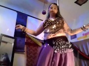 Preview 6 of Veiled arabic goddess sexy bellydancing striptease Arab ass worship