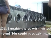 Helena Price - College Campus Laundry Flashing while Washing my ...