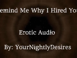Interview Part2 Why Did I Hire_You? [Spanking] [Kissing] [Office Sex] (Erotic Audio_for Women)