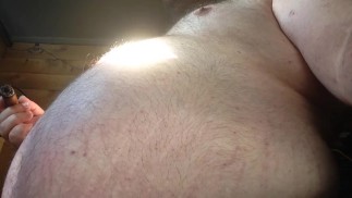 Зажим для медведя с сигарой