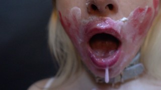 Candy - Milky Facefucking Deepthroat & Slapping ASMR ArtPorn thumbnail