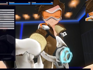 3D HENTAI OVERWATCH Tracer Queria Sexo com Você POV