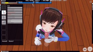 3D HENTAI OVERWATCH POV Дива сосет твой член