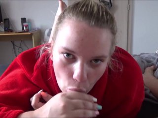 Booty  fuck and get facial after shower