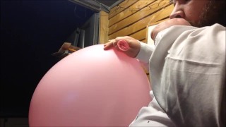 balão estourando chefe