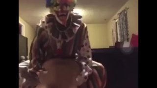 Clown Beating Up That Ebony Pussy