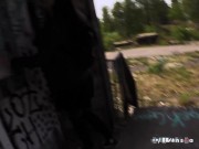 Preview 1 of Dirty Fuck Date on Abandoned Railway Area! Stevenshame dating