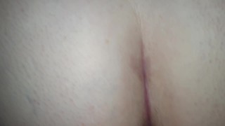 My wife fucking me from behind!