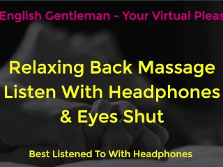 audio sex stories, asmr, massage foreplay, massage