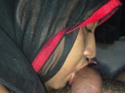Preview 6 of Indian muslim girl with hijab facefuck and cum drinking