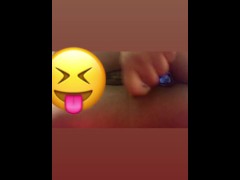 Thick Ebony Milf Anal Training W/ Butt Plug 