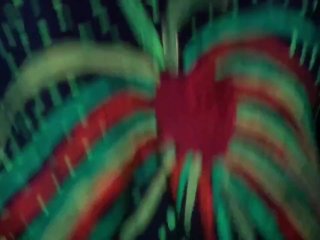 Fucking around with paint and black lights.