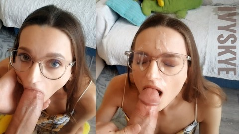 Teen with glasses porn