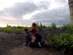 Публично трахнула своего мальчика на крыше заброшки - Screenshot 10 of 16 - Outsideyoung
