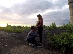 Публично трахнула своего мальчика на крыше заброшки - Screenshot 3 of 16 - Adult Toys