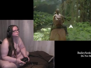 big boobs, naked gamer girl, big natural tits, solo female