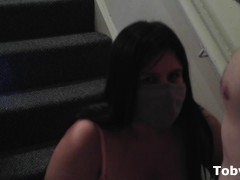 Fucking On The Stairs