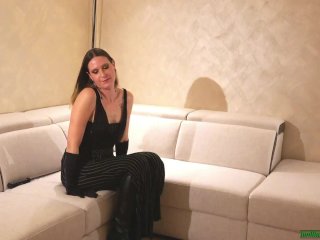 Foot Domination Luisa Casati Seduce_Gabriel Galli Padrona Italiana Schiavo DialoghiItaliano Femdom