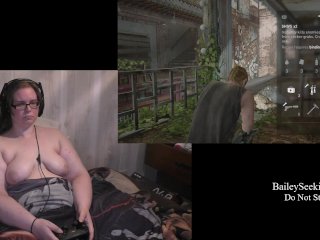 naked video games, tattooed woman, bbw, big natural tits