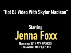 Video Black Beauty Jenna Foxx Shares Hard Cock With Skylar Madison
