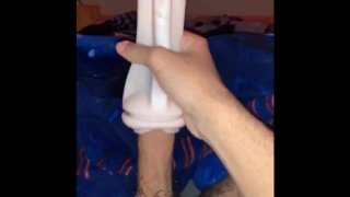 Black Teen plays with his toy compilation 