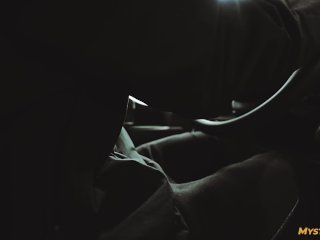 Hand Job At CarWash Big Boobs Cumshot