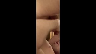 Cumming in my Own Mouth- Huge Load