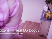 Preview 1 of Kittens in Heat do Doggy Preview
