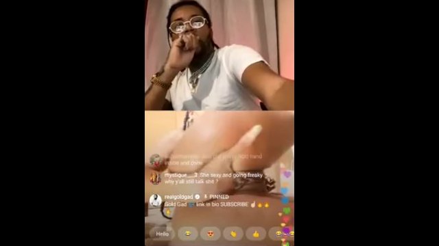 640px x 360px - CHICA JAMAICANA EN GOLD GAD INSTAGRAM LIVE - Pornhub.com