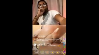 LIVE ON INSTAGRAM OF A JAMAICAN GIRL ON GOLD GAD