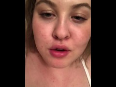 CURVY BBW SWALLOWS HER ROOMMATES WHOLE