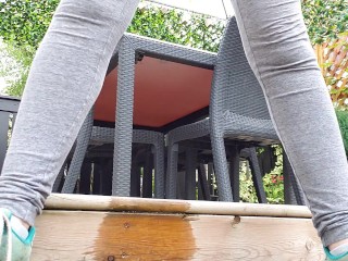 Utterly Satisfying Piss On My Deck