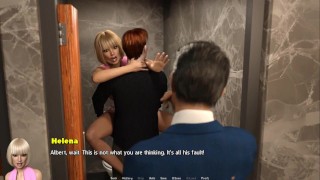 Искушения повсюду: парень застукал свою девушку жестко трахающейся в общественном туалете-эпизод 11