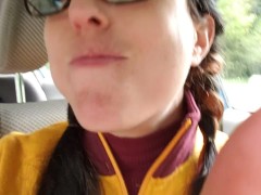 SFW Eating My Lunch In My Car