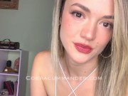 Preview 1 of Positive Femdom JOi Tantric Dirty Talk Tease Denial Cum Encouragement Countdown