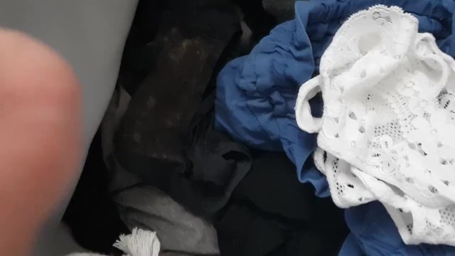 Found Dirty Panties in Step Sister Laundry