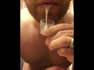 I was so Horny for the Taste of my Cum Today, I Quickly took Care of my needs & Recorded it for you