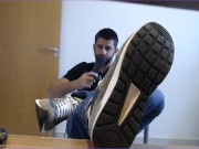Preview 1 of podophilia alpha male FOOT worship