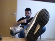 Preview 3 of podophilia alpha male FOOT worship