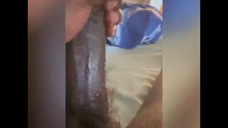 Moe pipez morning stroke with massive load 