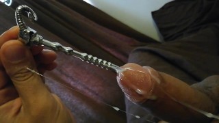 Second Attempt At Intense Orgasm With My Largest Urethral Dilator