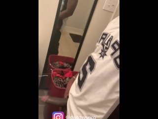 Playing with my “BIG BLACK THICK DICK” on my Snapchat @mrnastytimeeee