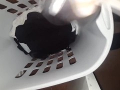 Found two dirty panties in laundry